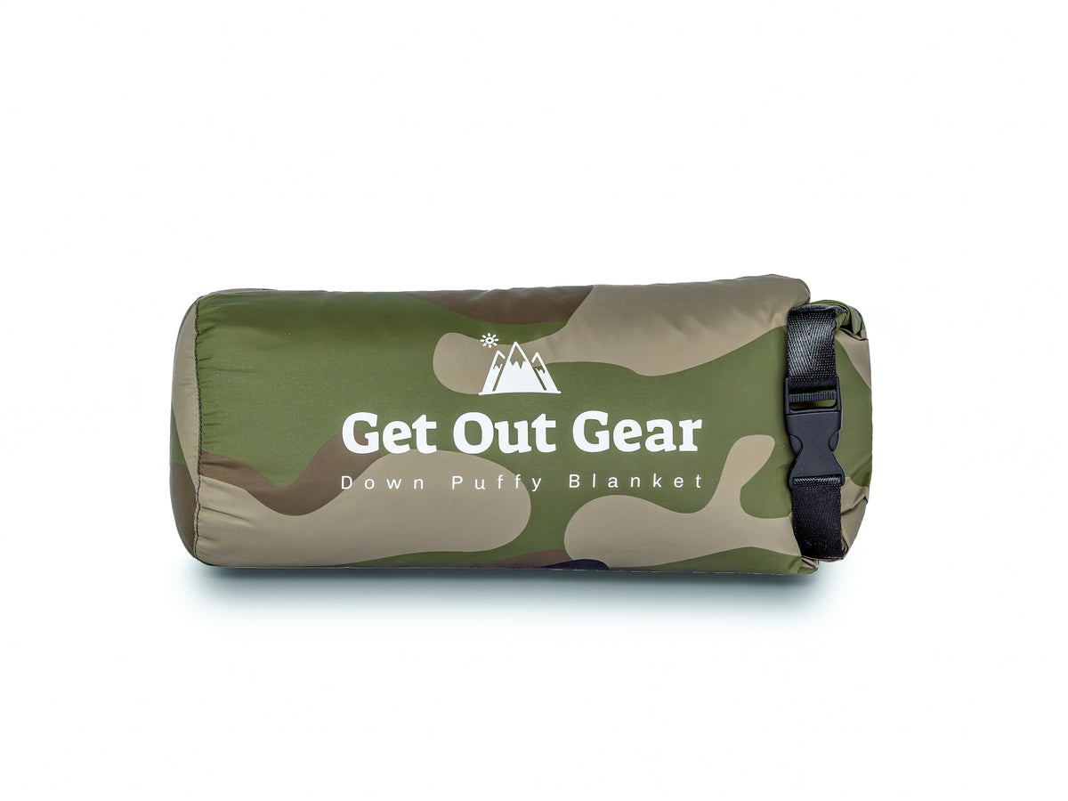 Convertible Camouflage Camping Blanket source view 8