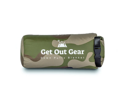 Convertible Camouflage Camping Blanket source view 8