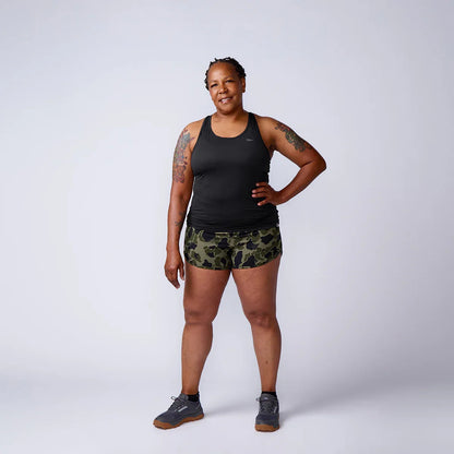 Women's Training Shorts Ranger Camo / 2 option