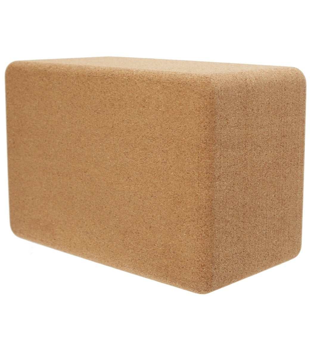 Cork Yoga Block Natural 5 Inch option