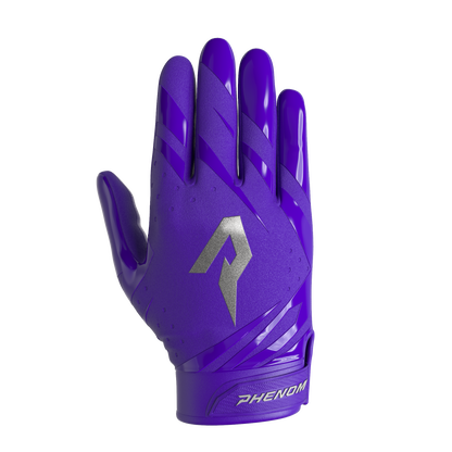 Youth Football Gloves Youth X Small / Purple option