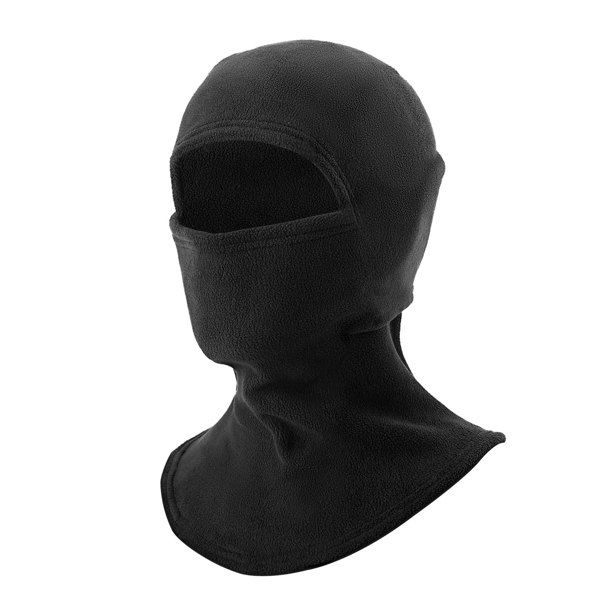 Balaclava Mask Thick-fleece-Black / None option