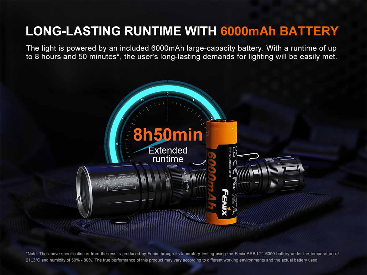 White Laser Flashlight source view 8