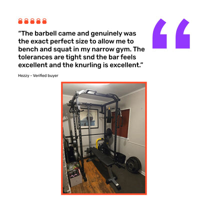 Short Rackable Barbell source view 8