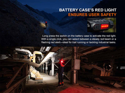 Rechargeable Headlamp source view 8