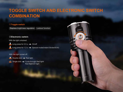Rechargeable Search Flashlight source view 8