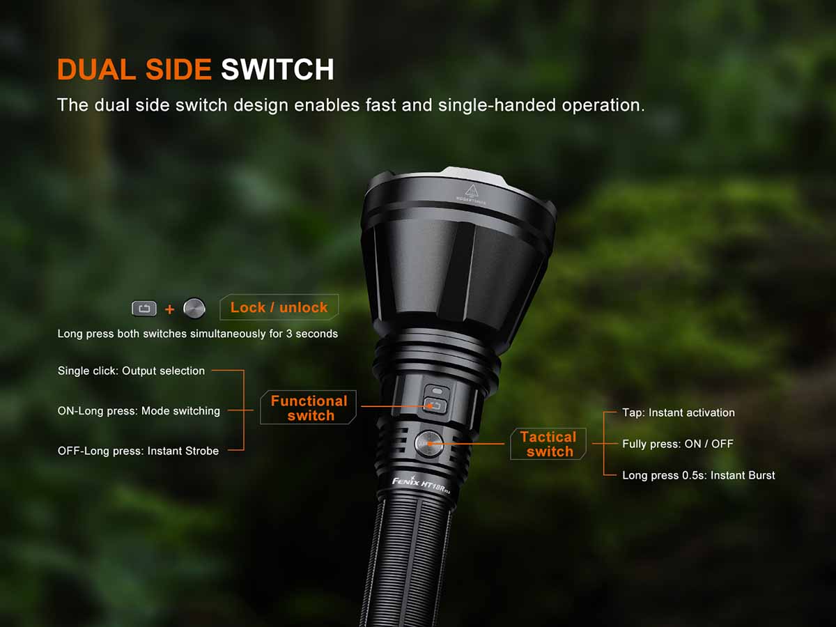 Rechargeable Long-Range Flashlight source view 8