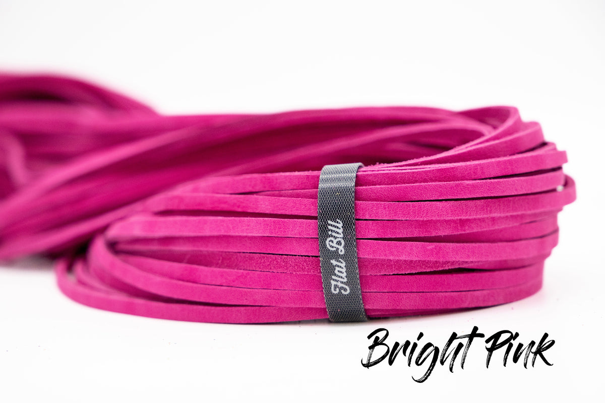 Baseball Glove Laces Bright Pink / 3.5/16” option