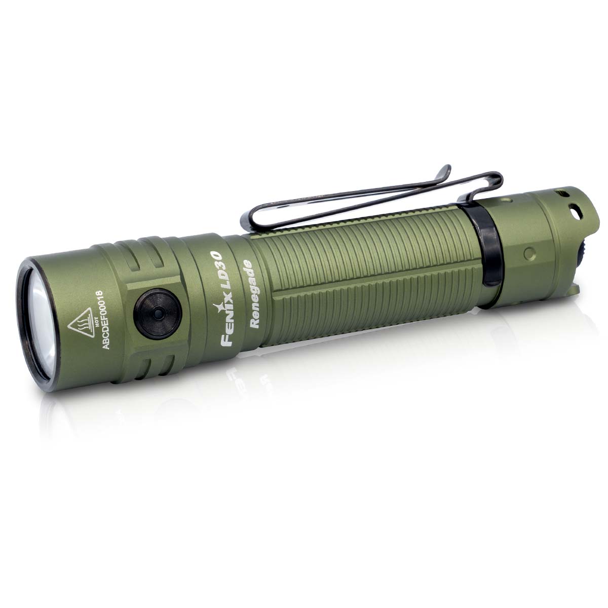 Compact EDC Flashlight OD Green option