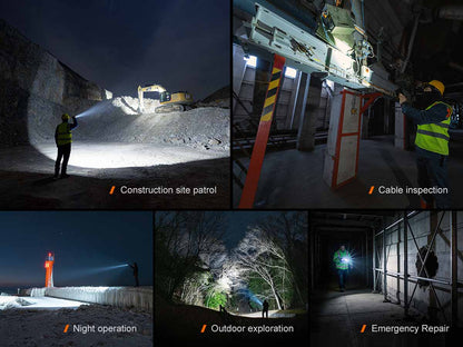 Rechargeable Long-Range Flashlight source view 8