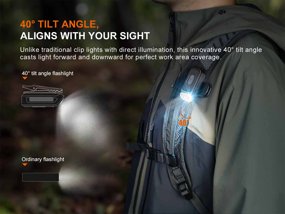 Rechargeable Clip-On EDC Flashlight source view 8