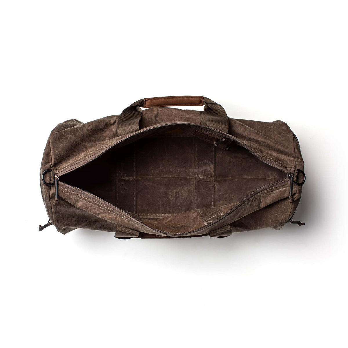 Waxed Canvas Gym Duffel Bag source view 8