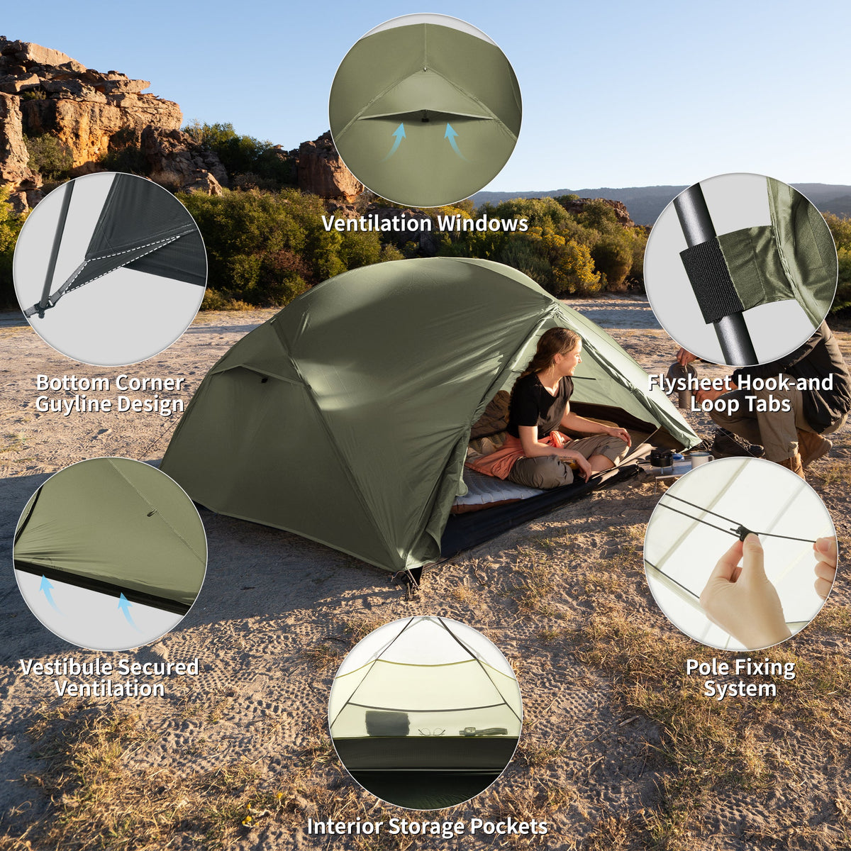 Backpacking Tent source view 8