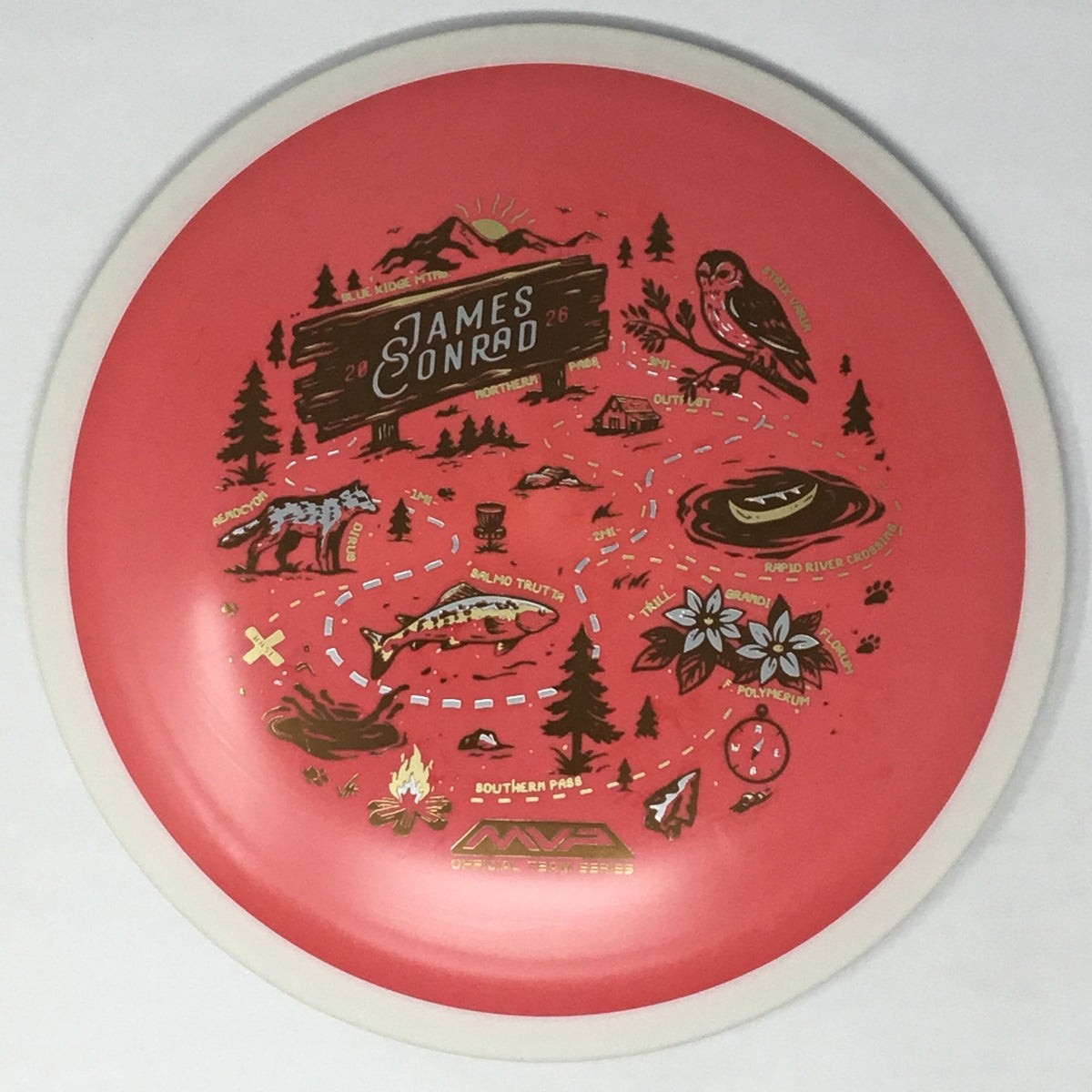 Distance Driver Red / Fission / 164g option