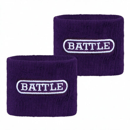 Football Wrist Bands Purple option