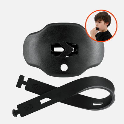 Soft Football Mouthguard Black / Kids option