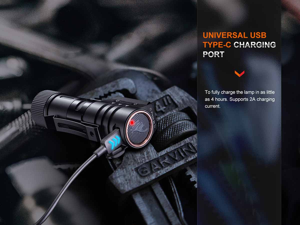 Rechargeable LED Headlamp source view 9