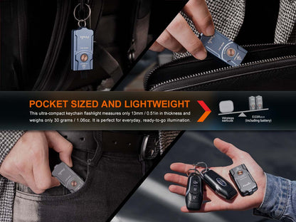 Rechargeable Keychain Flashlight source view 9