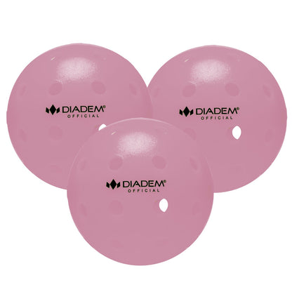 Outdoor Pickleball Ball Pack 3 / Pink option
