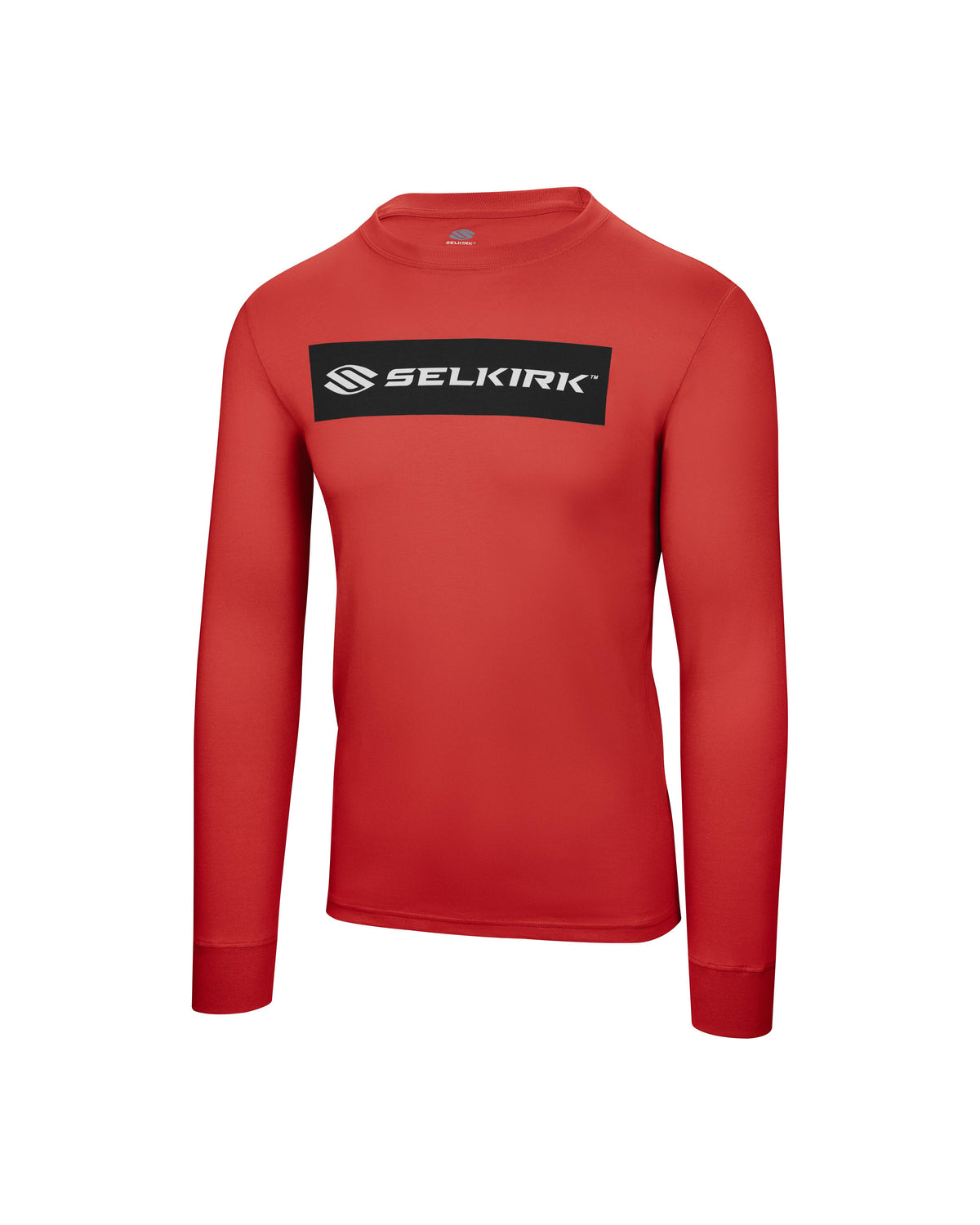 Cotton Long Sleeve Pickleball T-Shirt Red / XS option