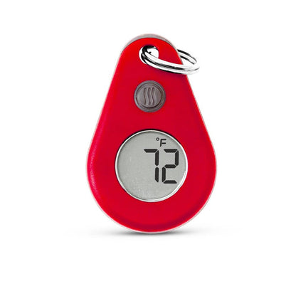 Digital Hiking Thermometer Red option