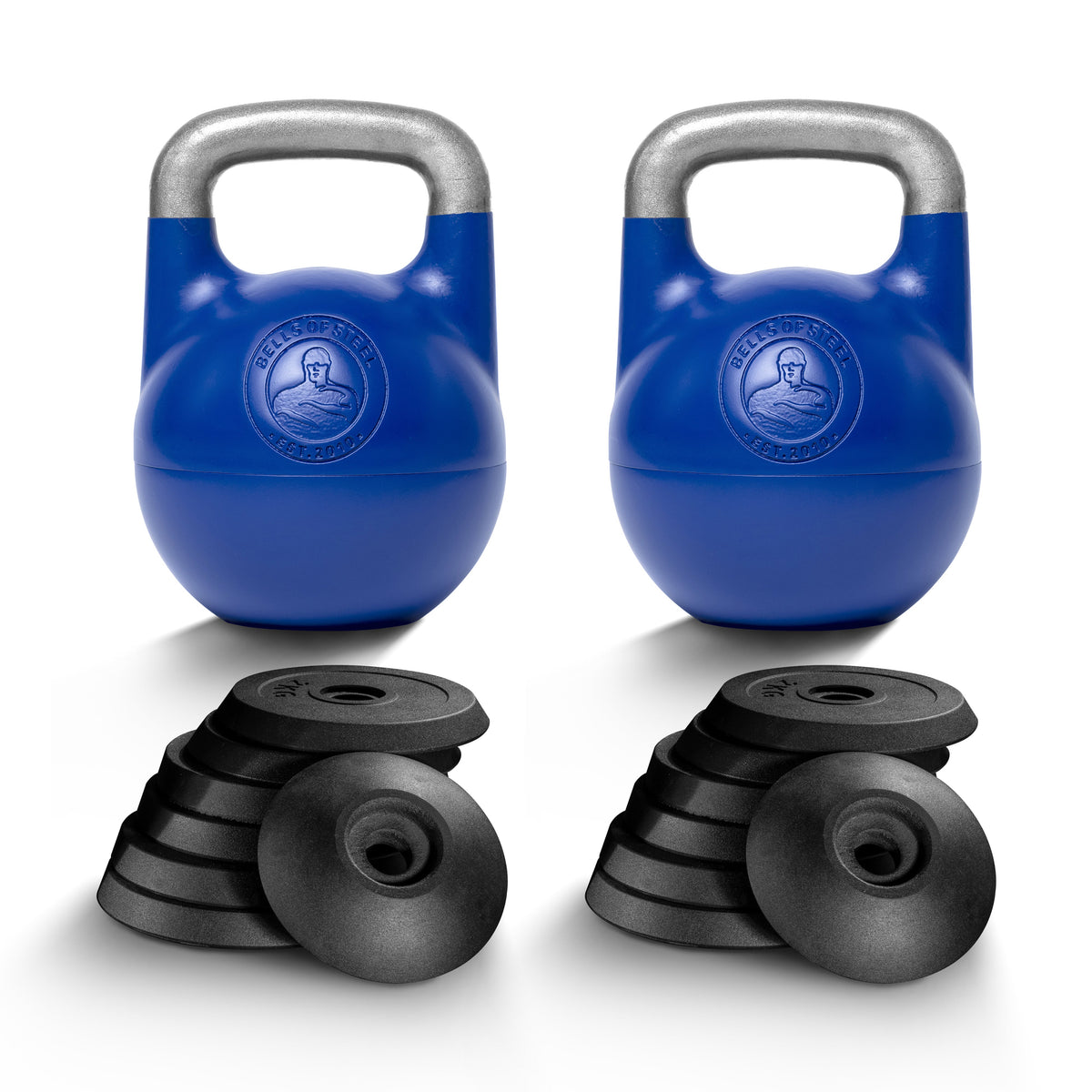 Adjustable Kettlebell 12-32 KG Adjustable Kettlebell / Blue / Pair (Save 10%) option