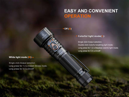 Multicolor Rechargeable Flashlight source view 9