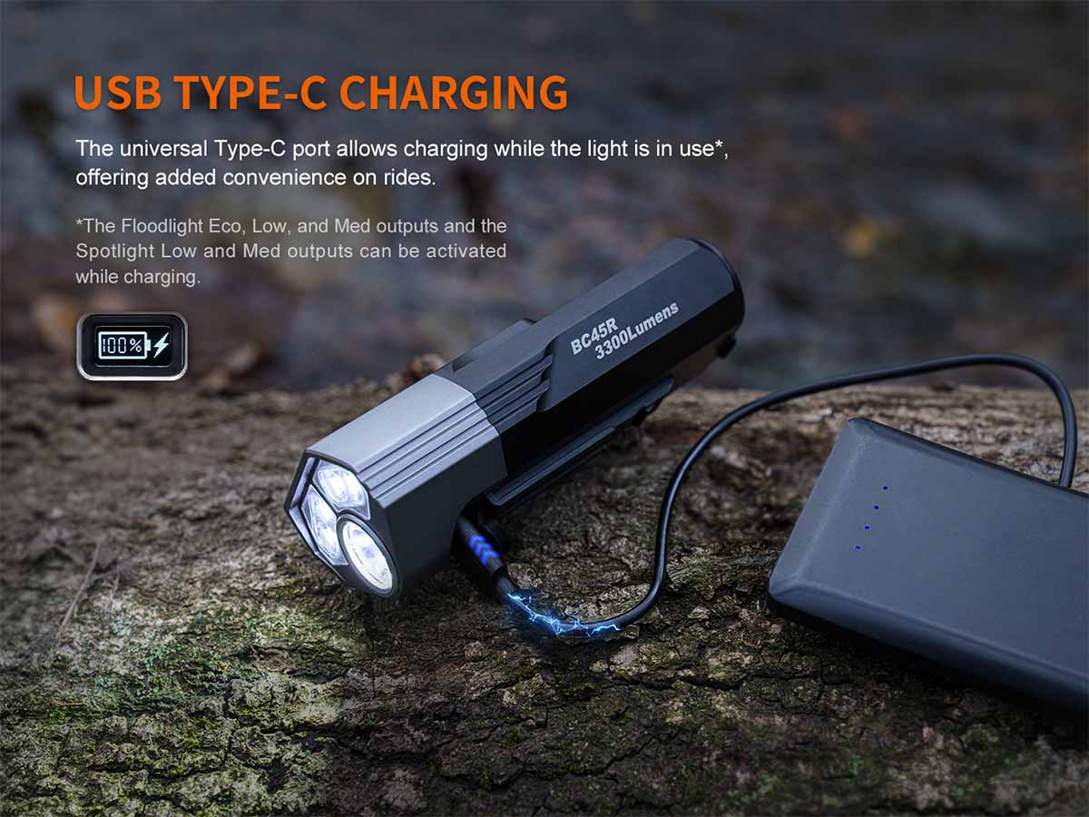 Rechargeable Mountain Bike Light source view 9