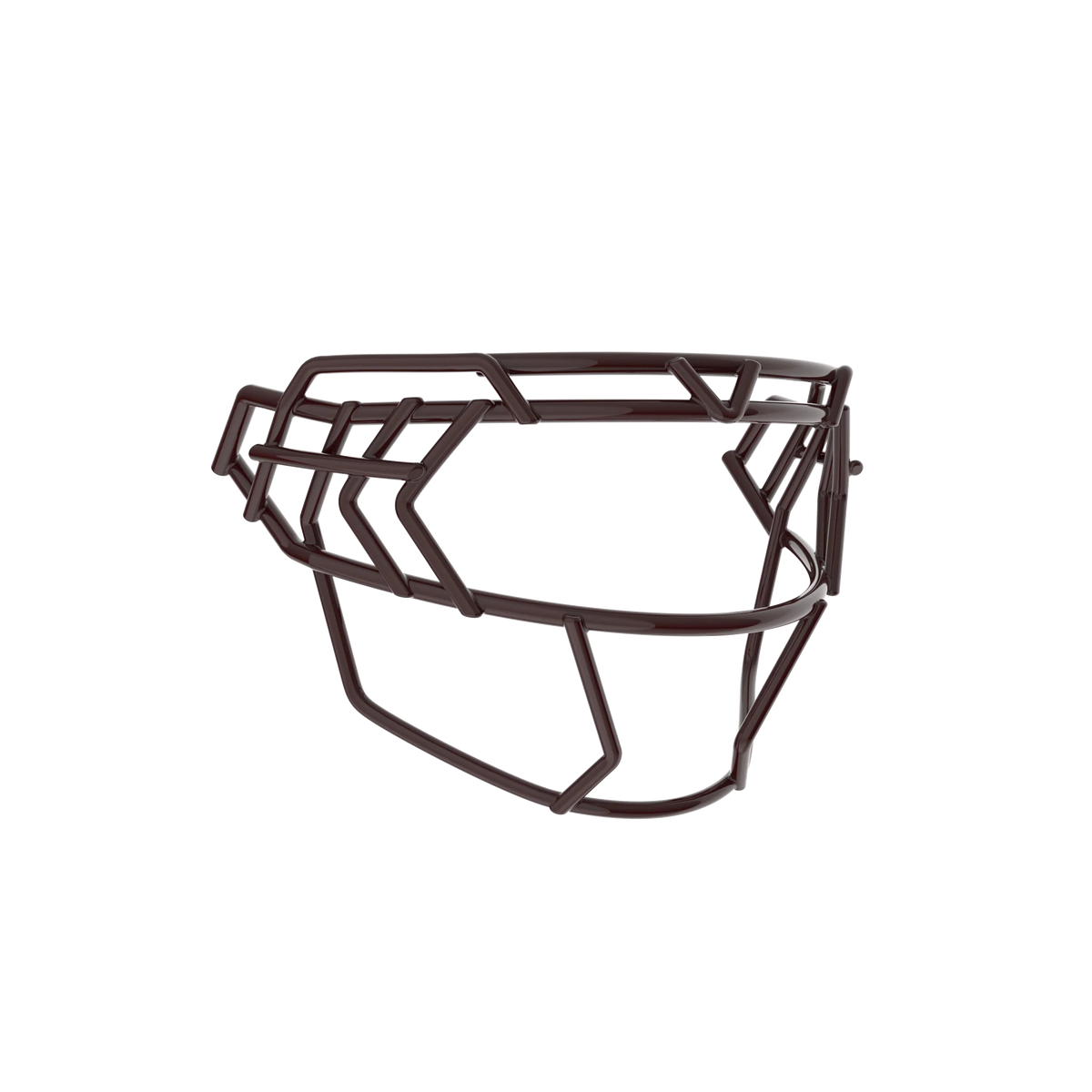 Football Helmet Facemask Maroon / Carbon Steel option