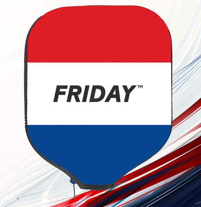 Pickleball Paddle Cover Red, White, Blue option