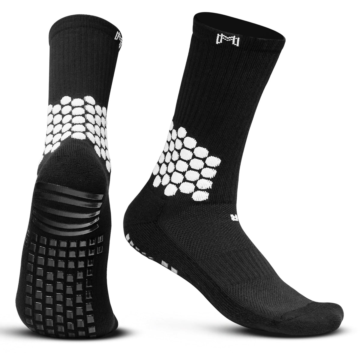 Soccer Grip Socks Youth / Black / A option