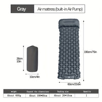 Gray single sleeping pad