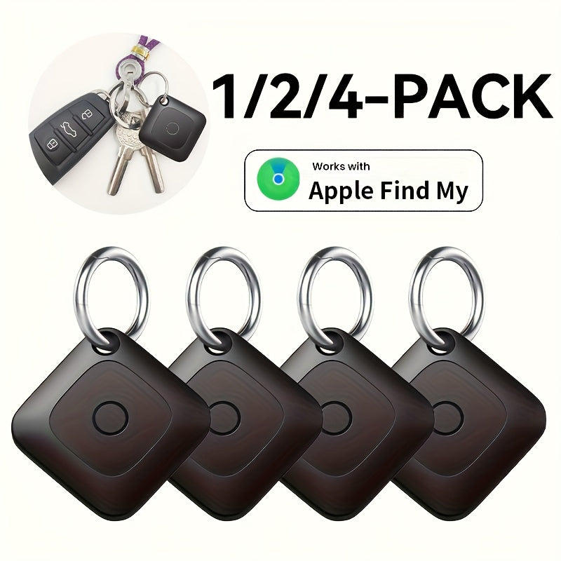 Bluetooth Item Tracker Smart GPS Finder 1/2/4 Pack - 1.43" Mini Wireless Tracker, High Decibel Alarm, App Control for Keys, Wallet, Luggage, Bags & Cars