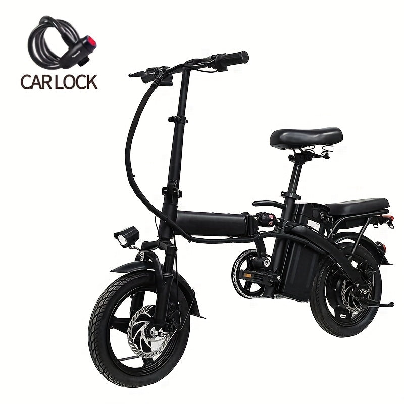 Foldable Electric Bicycle 14" – 48V 20MPH Commuter E-Bike