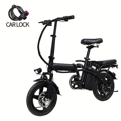Foldable Electric Bicycle 14" – 48V 20MPH Commuter E-Bike