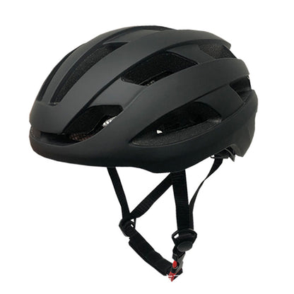 Bike Helmet Breathable with Night Warning Light – Unisex Road & Mountain Cycling Protective Cap | Adjustable Size L (21.26–24”) | Matte Black, Pearl White, Matte Pink