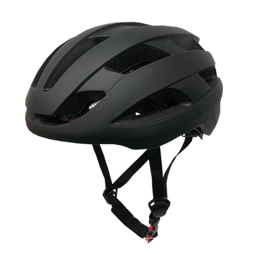 Bike Helmet Breathable with Night Warning Light – Unisex Road & Mountain Cycling Protective Cap | Adjustable Size L (21.26–24”) | Matte Black, Pearl White, Matte Pink