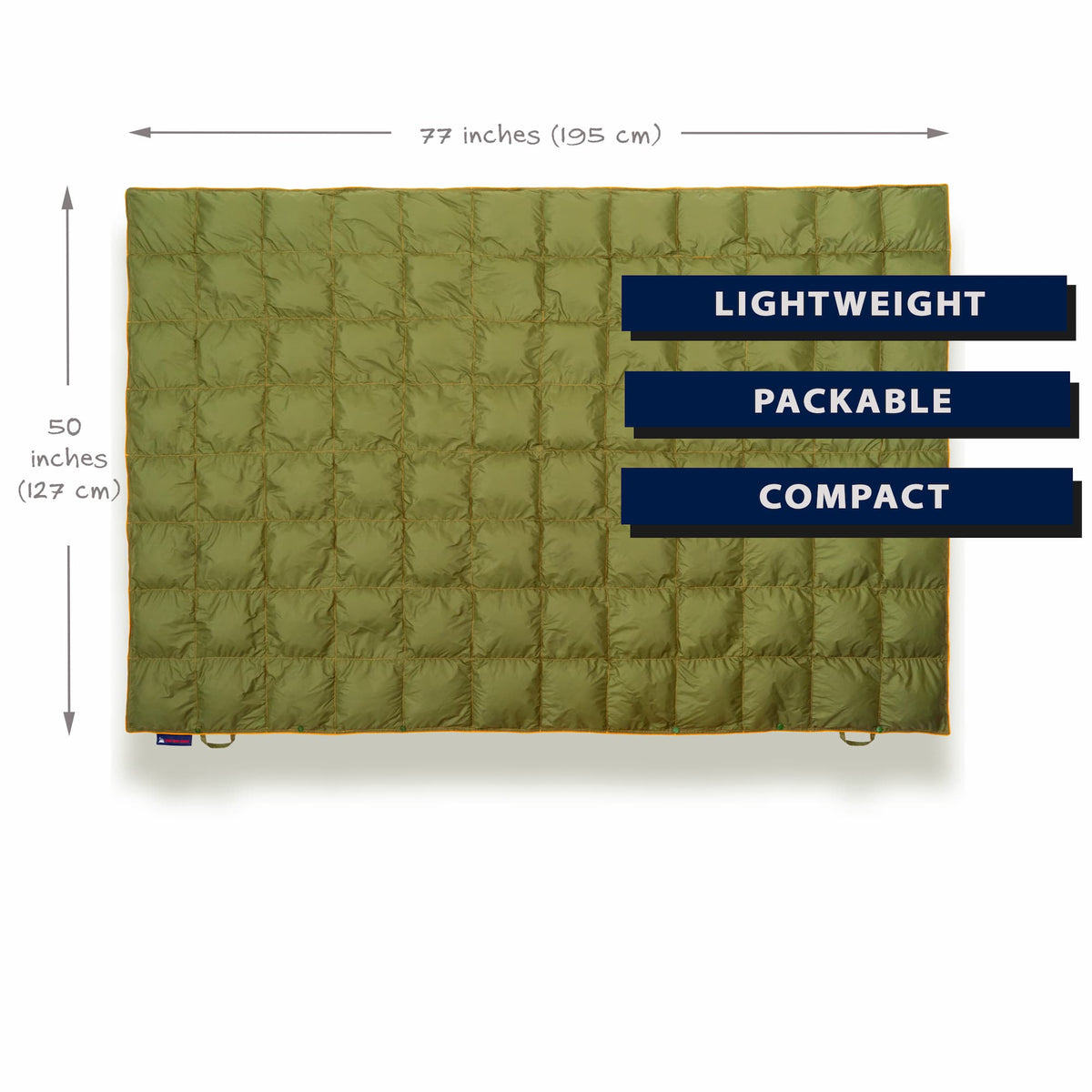 Packable Down Camping Blanket source view 10