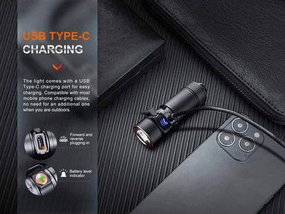 Rechargeable EDC Flashlight source view 10