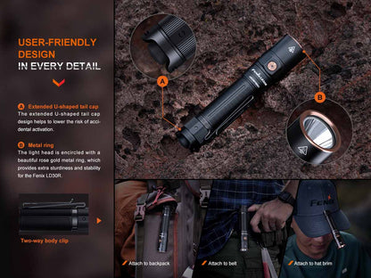 Rechargeable EDC Flashlight source view 10