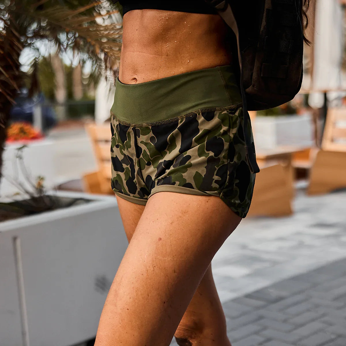 Women's Training Shorts source view 10