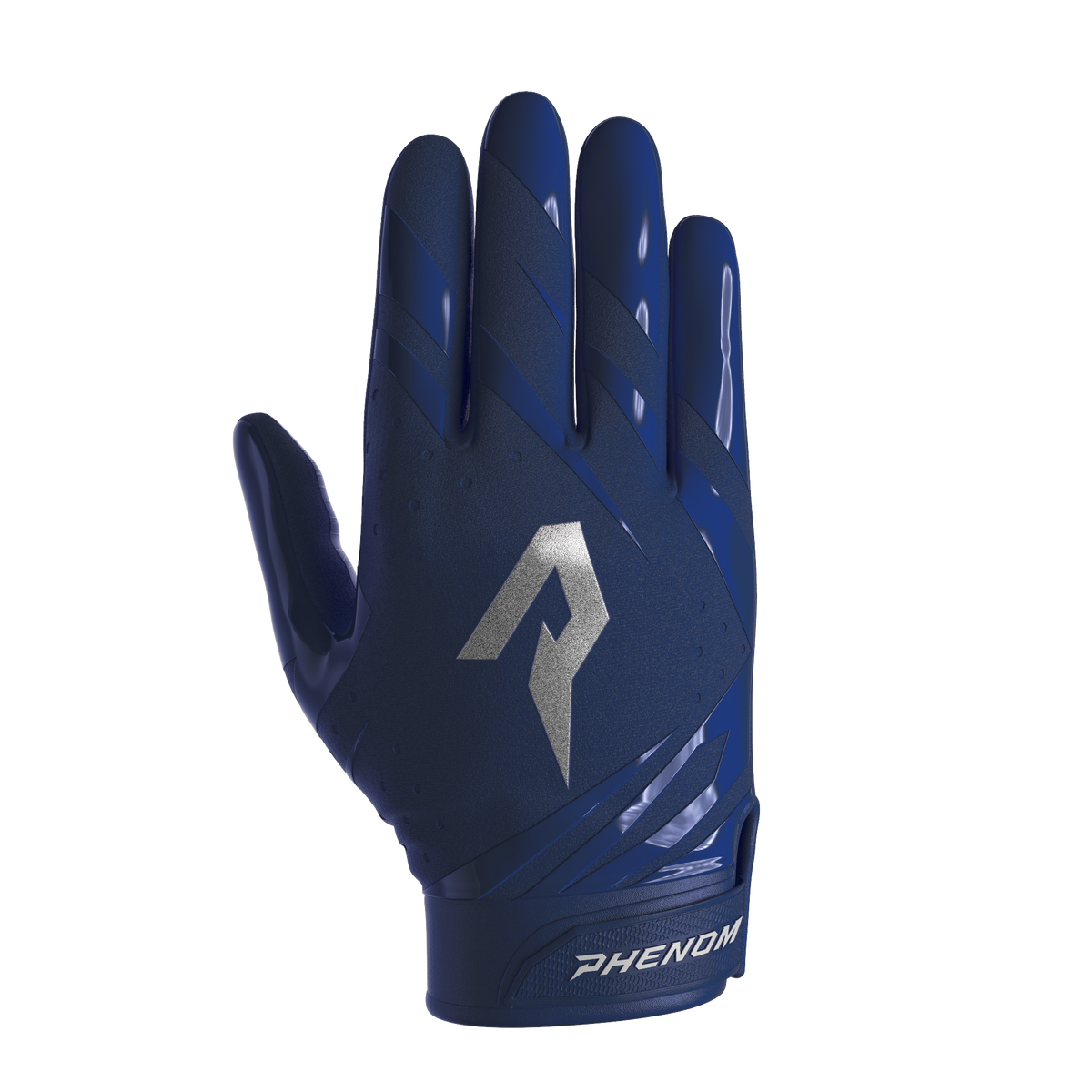 Adult Football Gloves S / Navy Blue option