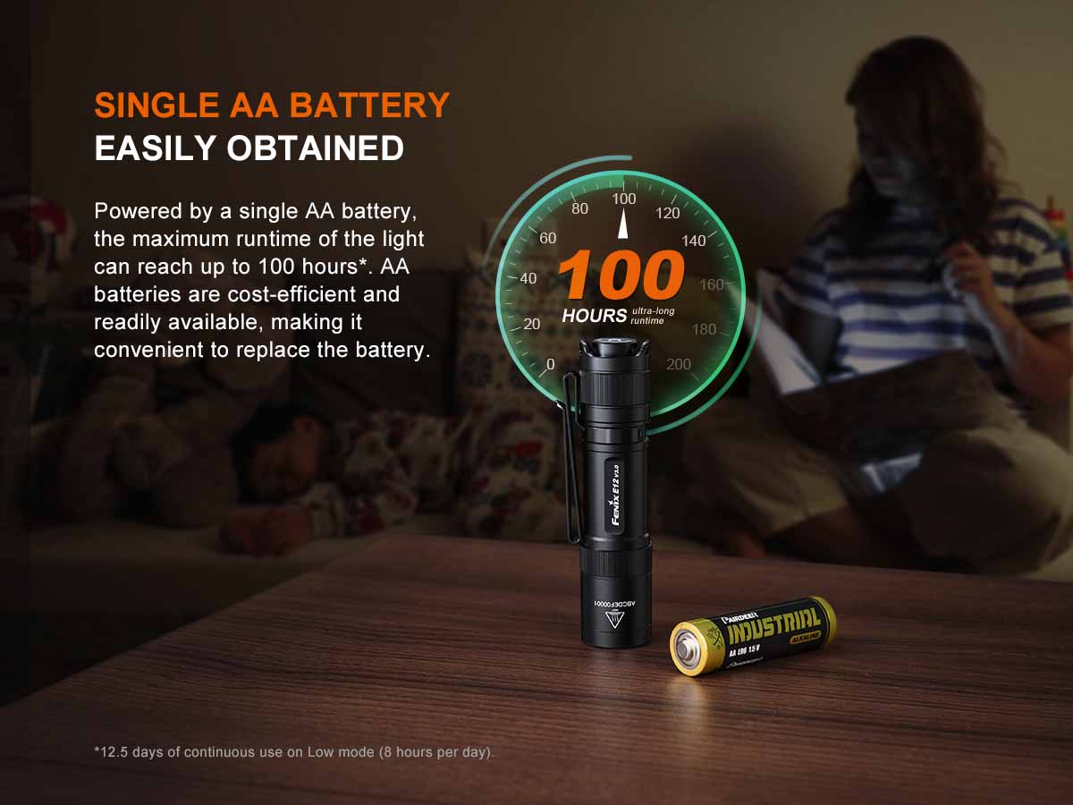 AA-Powered EDC Flashlight source view 10