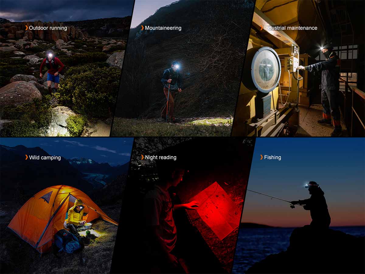 Rechargeable Headlamp source view 10