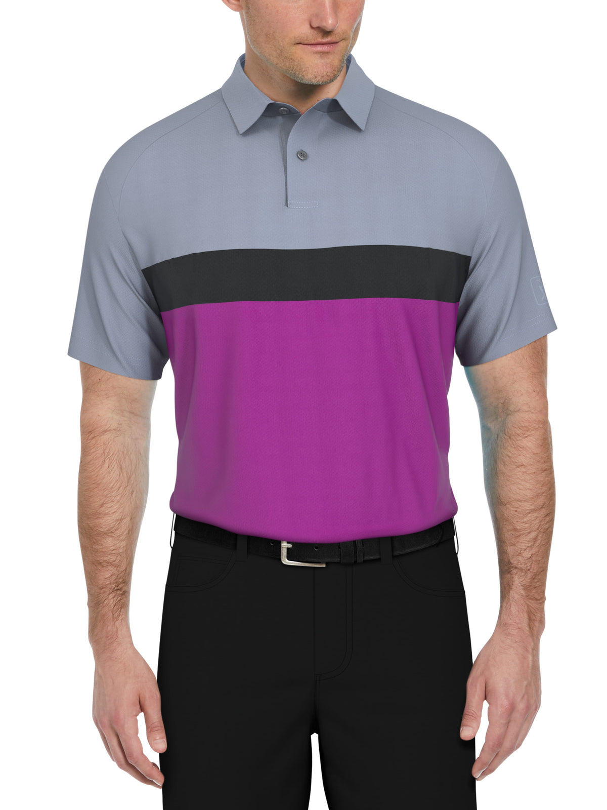 Men's Golf Polo Wild Aster / S option