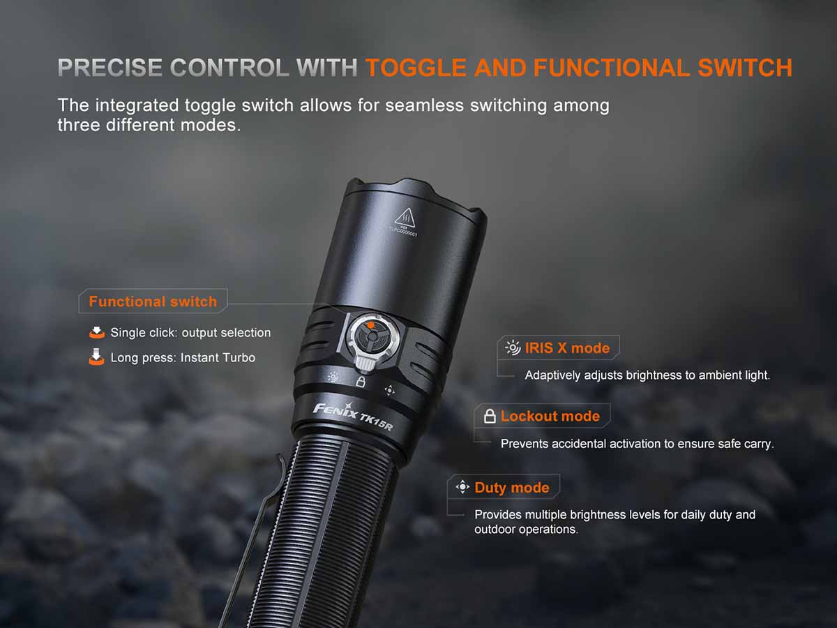 Intelligent Rechargeable Tactical Flashlight source view 10
