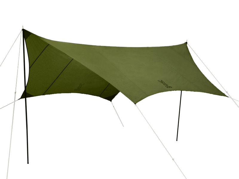 Hexagonal Camping Tarp source view 10