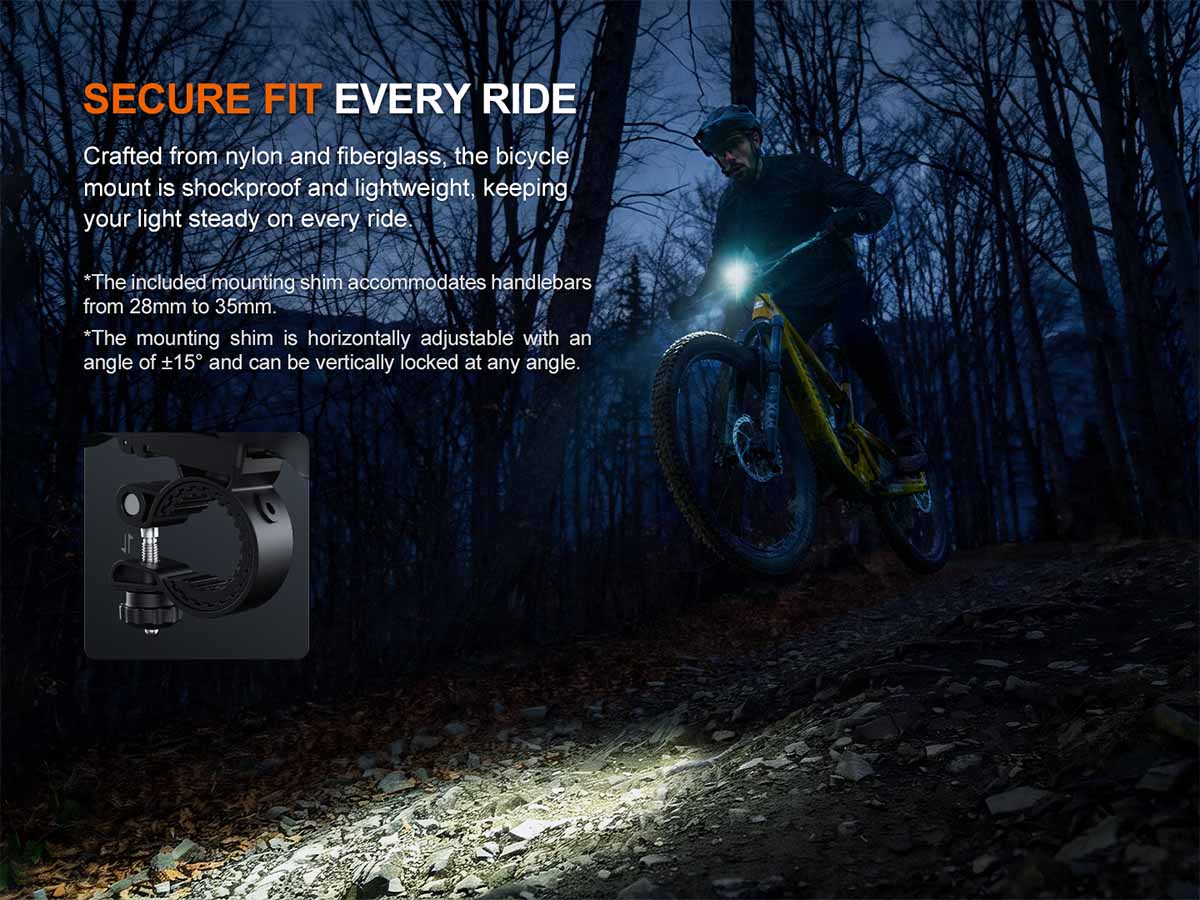Rechargeable Mountain Bike Light source view 10