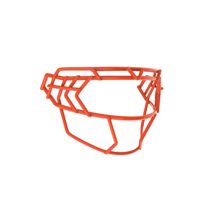 Football Helmet Facemask Orange / Carbon Steel option