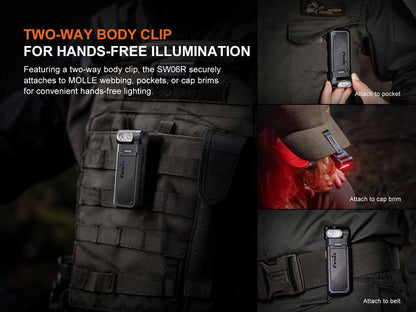 Rechargeable UV Clip-On Flashlight source view 10